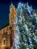 Outdoor Christmas Tree Stock Photography Outdoor Christmas Tree Stock Photography