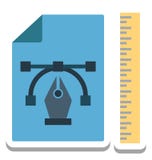 Outil de Bezier, Pen Tool Isolated Vector Icon illustration de vecteur Outil de Bezier, Pen Tool Isolated Vector Icon illustration de vecteur