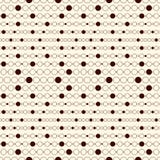 Outline seamless pattern with horizontal lines and circles. Strings of beads motif. Minimalist geometric background. royalty free illustration Outline seamless pattern with horizontal lines and circles. Strings of beads motif. Minimalist geometric background. royalty free illustration