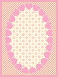 Oval Heart Border With Victorian Eyelet Copy Space Royalty Free Stock Photos Oval Heart Border With Victorian Eyelet Copy Space Royalty Free Stock Photos