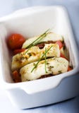 Oven-grilled Halloumi cheese