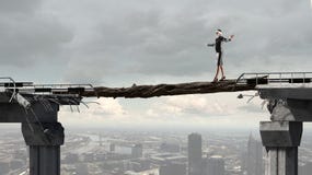 Overcoming fear of failure stock photo Overcoming fear of failure stock photo