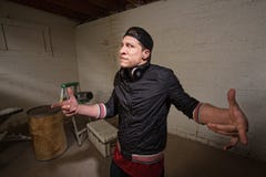 Overconfident Tough Guy Royalty Free Stock Photo Overconfident Tough Guy Royalty Free Stock Photo
