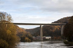 Overpass Near Dinant Royalty Free Stock Photography