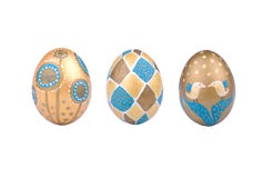 Ovos de Easter decorativos Foto de Stock Royalty Free Ovos de Easter decorativos Foto de Stock Royalty Free
