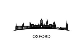 Oxford city skyline. vector illustration Oxford city skyline. vector illustration