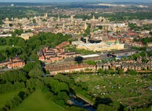 Oxford From The Air Stock Image