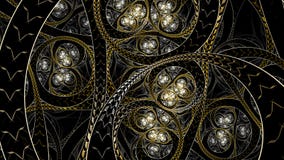 Oändlig konst för Circural stilfractal arkivfoto Oändlig konst för Circural stilfractal arkivfoto