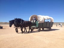 Paard en Wagen Arizona royalty-vrije stock foto's Paard en Wagen Arizona royalty-vrije stock foto's