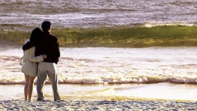 Paare im Strand Paare im Strand