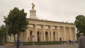 Pabellón bielorruso en la exposición de logros de la economía nacional en Moscú Pabellón bielorruso en la exposición de logros de la economía nacional en Moscú