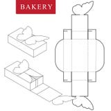 Package for bakery.Vector Illustration of Box. vector illustration Package for bakery.Vector Illustration of Box. vector illustration