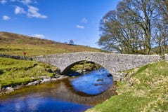 Packhorse Bridge Over River Stock Photos Packhorse Bridge Over River Stock Photos