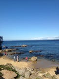 Pacyficzny ocean w Środkowym Kalifornia Obrazy Stock Pacyficzny ocean w Środkowym Kalifornia Obrazy Stock
