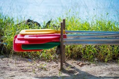 Paddle for canoe or kayak boats Royalty Free Stock Photography Paddle for canoe or kayak boats Royalty Free Stock Photography