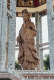 Padiglione ottagonale sopra la statua bronzea alta di Guanyin del tester di piede e 30 a Kek Lok Si Temple a George Town Panang, fotografie stock Padiglione ottagonale sopra la statua bronzea alta di Guanyin del tester di piede e 30 a Kek Lok Si Temple a George Town Panang, fotografie stock