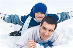 Padre con su hijo Padre con su hijo