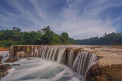 Paesaggio al parigi del curug, Indonesia fotografie stock libere da diritti Paesaggio al parigi del curug, Indonesia fotografie stock libere da diritti
