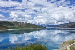 Paesaggio del Tibet immagine stock Paesaggio del Tibet immagine stock