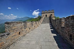 Paesaggio della grande muraglia della Cina Mutianyu immagini stock Paesaggio della grande muraglia della Cina Mutianyu immagini stock