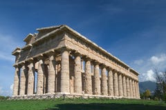 Paestum Temple Royalty Free Stock Photo Paestum Temple Royalty Free Stock Photo