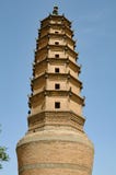 Pagoda blanche chinoise photographie stock libre de droits Pagoda blanche chinoise photographie stock libre de droits