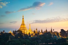 Pagoda Shwedagon стоковые изображения Pagoda Shwedagon стоковые изображения
