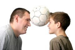 Pai e filho - jogando