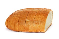 Pain sur un fond blanc images stock Pain sur un fond blanc images stock