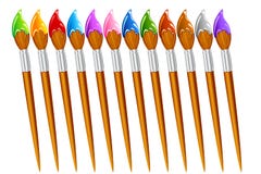 Paint Brush Royalty Free Stock Images