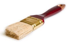 Paint Brush Isolated On The White Background Royalty Free Stock Images