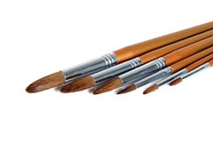 Paint Brushes Royalty Free Stock Photography
