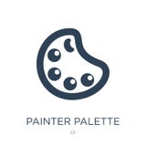 painter palette icon in trendy design style. painter palette icon isolated on white background. painter palette vector icon simple royalty free illustration painter palette icon in trendy design style. painter palette icon isolated on white background. painter palette vector icon simple royalty free illustration