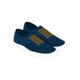 Pair Of Red Blue Casual Sneaker Shoes Fashion Style Item Illustration