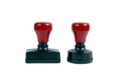 A pair of stamps royalty free stock photography A pair of stamps royalty free stock photography