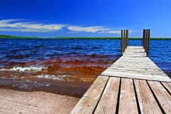 Paisagem de Gogebic do lago imagens de stock Paisagem de Gogebic do lago imagens de stock