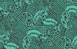Paisley sem emenda com fundo do bandanna do céu ilustração royalty free Paisley sem emenda com fundo do bandanna do céu ilustração royalty free
