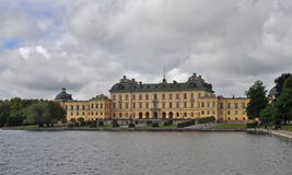 Pal?cio de Drottningholm fotos de stock royalty free Pal?cio de Drottningholm fotos de stock royalty free