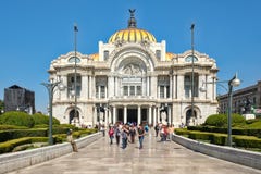 Palacio de Bellas Artes, a famous art gallery, music venue and theater in Mexico City stock photo Palacio de Bellas Artes, a famous art gallery, music venue and theater in Mexico City stock photo