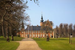 Palacio de Jaegerspris, Frederikssund, Dinamarca imágenes de archivo libres de regalías Palacio de Jaegerspris, Frederikssund, Dinamarca imágenes de archivo libres de regalías