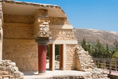 Palacio de Knossos. Crete foto de archivo Palacio de Knossos. Crete foto de archivo