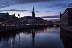 Palazzo di Christiansborg a Copenhaghen Danimarca fotografia stock Palazzo di Christiansborg a Copenhaghen Danimarca fotografia stock