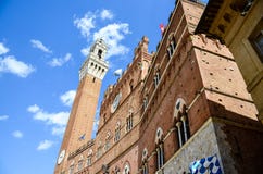 Palazzo Publico di Siena, Toscana, Italia fotografia stock Palazzo Publico di Siena, Toscana, Italia fotografia stock