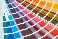Palette de couleurs d'arc-en-ciel photos stock Palette de couleurs d'arc-en-ciel photos stock