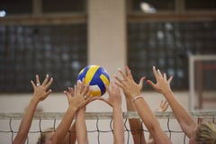 Pallavolo Fotografie Stock Libere da Diritti Pallavolo Fotografie Stock Libere da Diritti