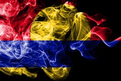 Palmyra-Atollrauchflagge, abhängige Gebietsflagge Vereinigter Staaten stockbild Palmyra-Atollrauchflagge, abhängige Gebietsflagge Vereinigter Staaten stockbild