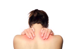 Palpation Both Shoulder Royalty Free Stock Photos Palpation Both Shoulder Royalty Free Stock Photos