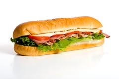 Panino su bianco Panino su bianco