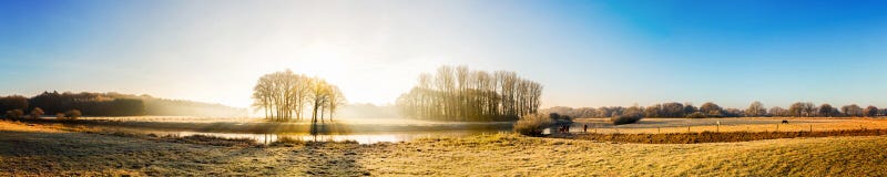 Panorama of an autumn landscape stock photo Panorama of an autumn landscape stock photo