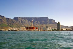 Panorama of city of cape town from the bay Panorama of city of cape town from the bay